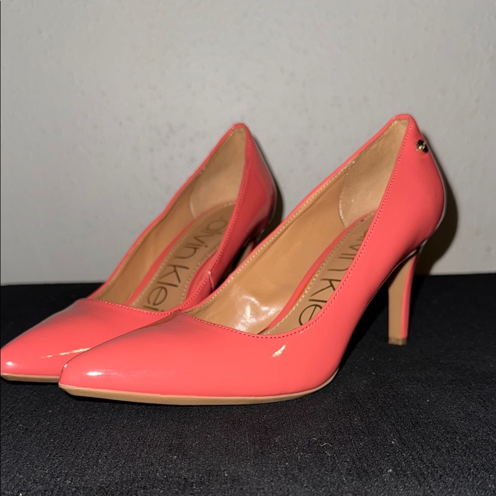 Calvin Klein Pink Stiletto Heels